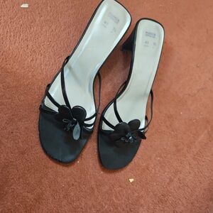 Marks & Spencer Black Strappy Heels